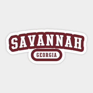 Savannah, Georgia Sticker